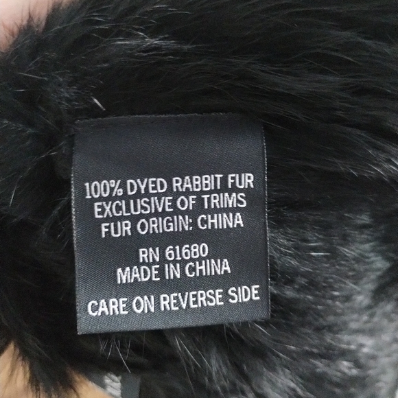 525 America Luxe Rabbit Fur Vest XS - Picture 4 of 6